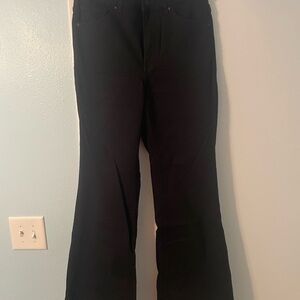 Express Black Flared jeans
